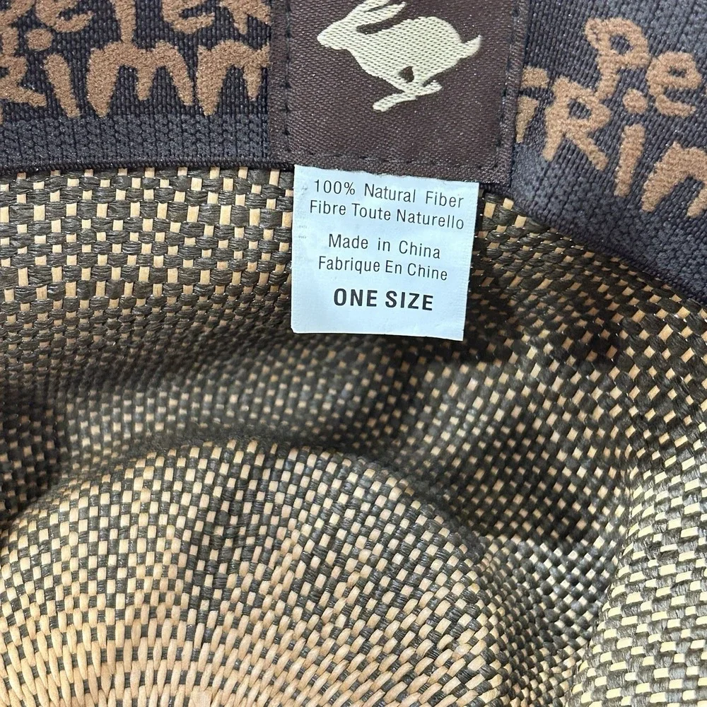 Peter Grimm Western Cowboy Rodeo Brown Cow Boy Hat Brown Suede Hatband One Size‎